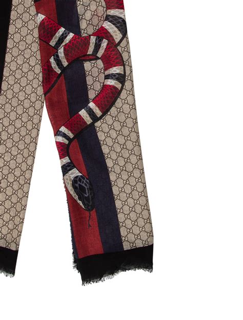 gucci scarf men's cheap|gucci snake scarf men.